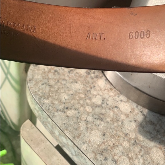 Georgia Armani Leather belt